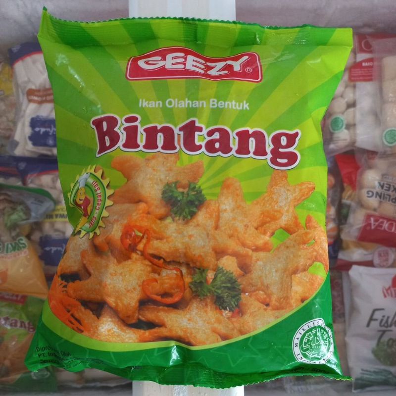

Geezy Bintang Ikan Olahan Bentuk Bintang 500g