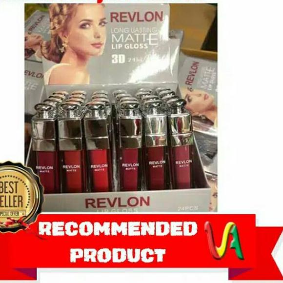 Disc Xtra--[ Ecer ] REVLON LONG UASTING MATTE LIP GLOSS 3D 24 H
