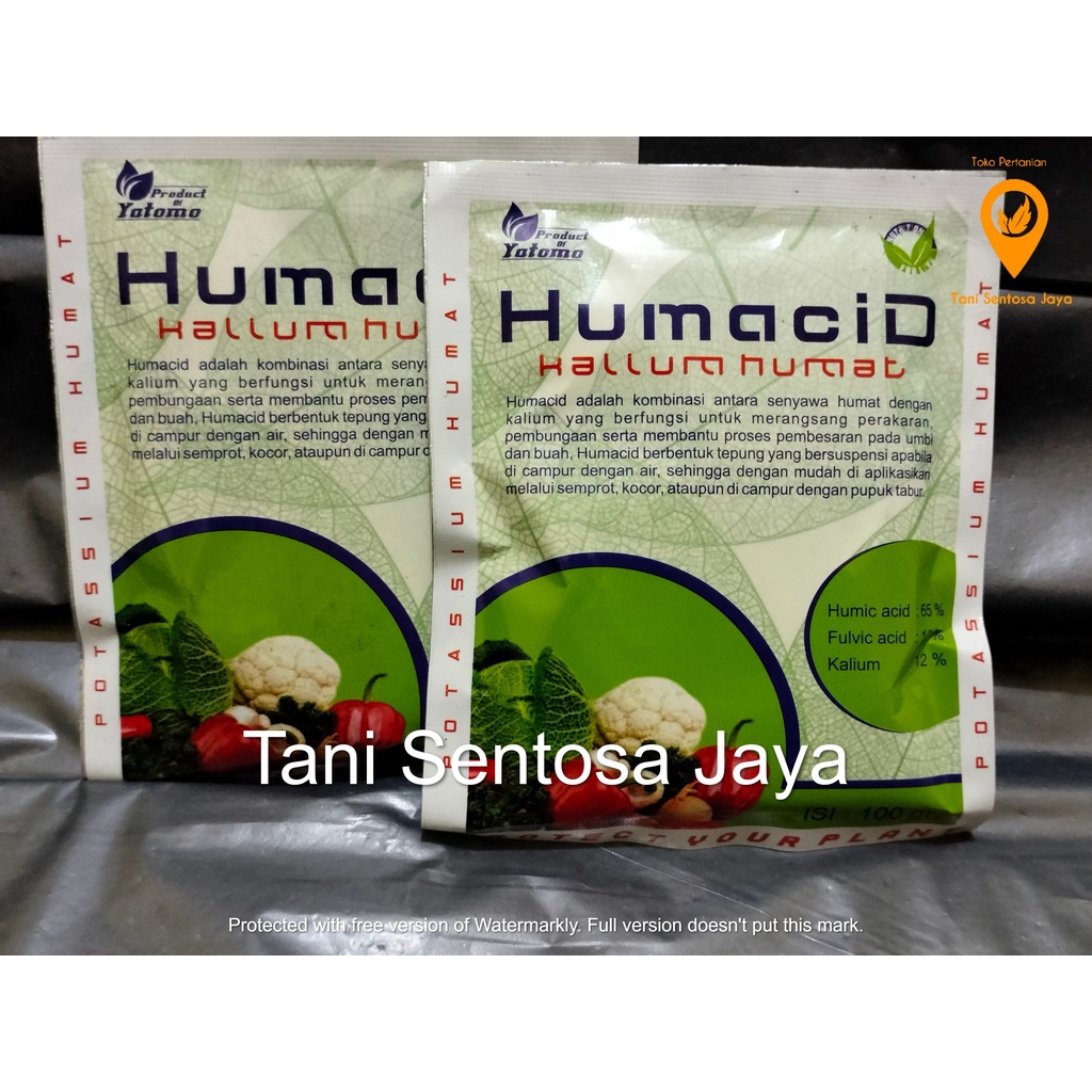 Pupuk Humad - HUMACID Nutrisi Tanaman dengan Kalium Humid Acid