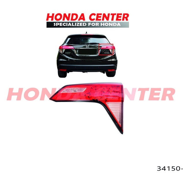 lampu bagasi tail lamp kiri kanan honda hrv 2015 2016 2017