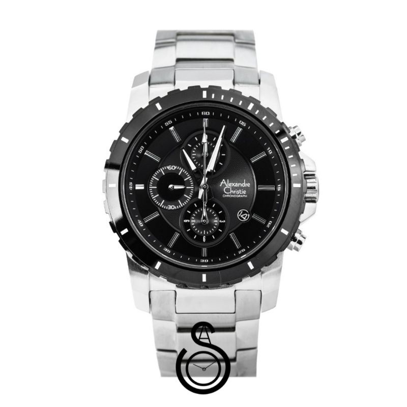Jam Tangan Arloji Alexandre Christie AC 6141 AC6141 Cowo Pria