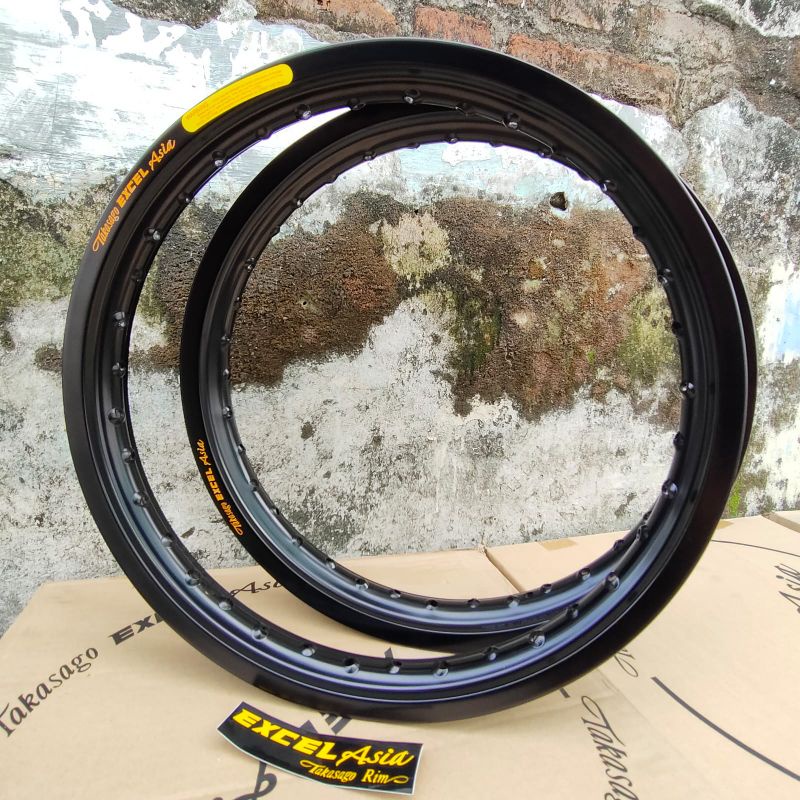 Velg peleg veleg pelg Takasago Axcel Asia Velg excel Tk Excel Asia Takasago asia Original Black 140 