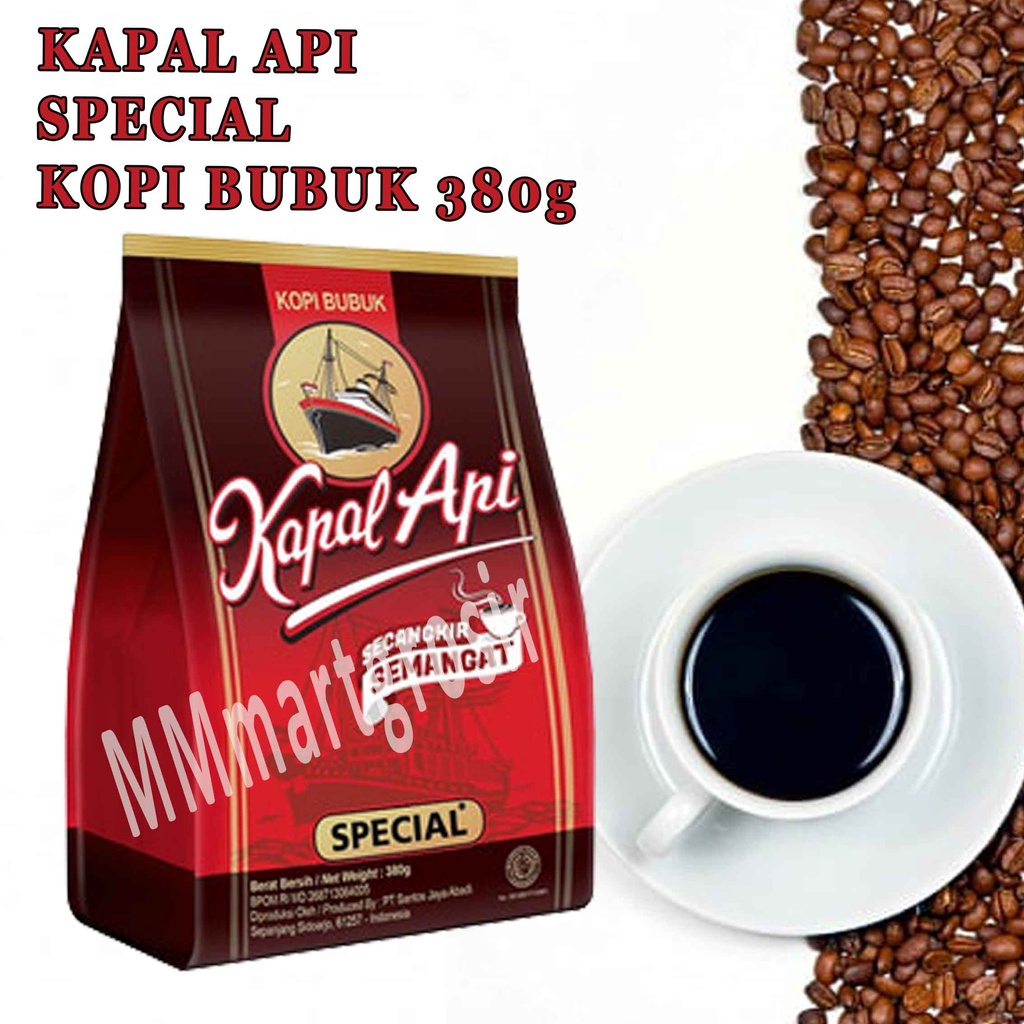 Kapal Api Special / Kopi Bubuk Instan / Kopi Tanpa Gula / Kopi 380g