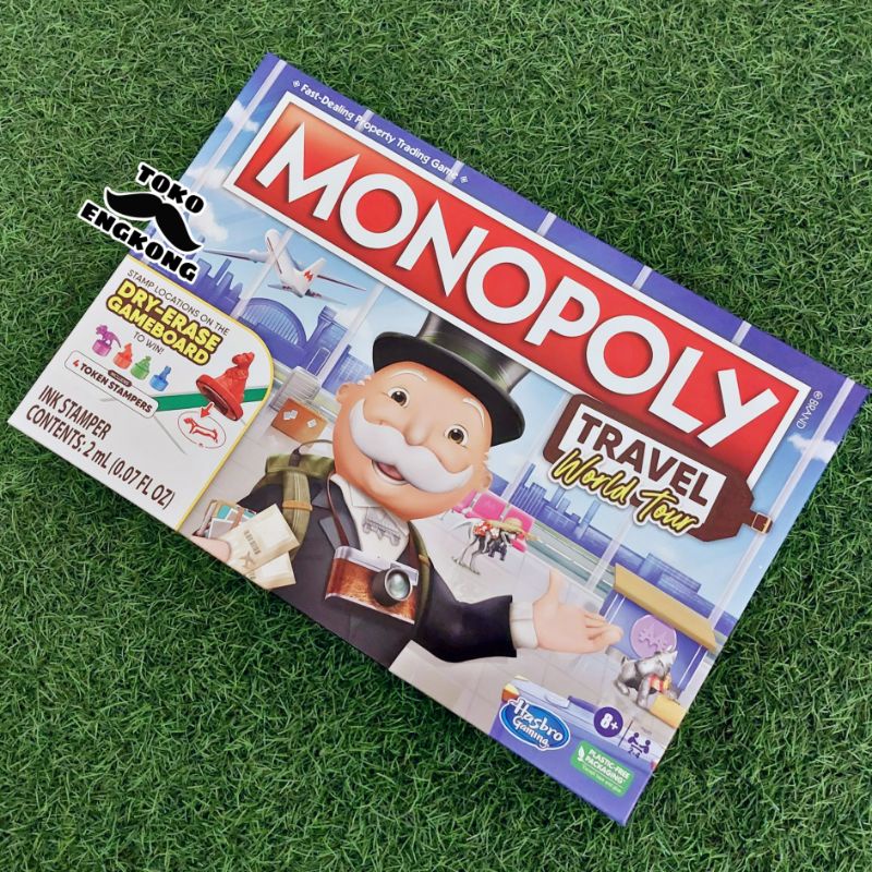 MONOPOLY TRAVEL WORLD TOUR ORIGINAL HASBRO