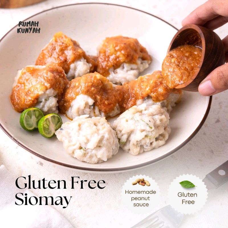 

Gluten Free Siomay Ikan Tenggiri Halal No MSG Cemilan Sehat
