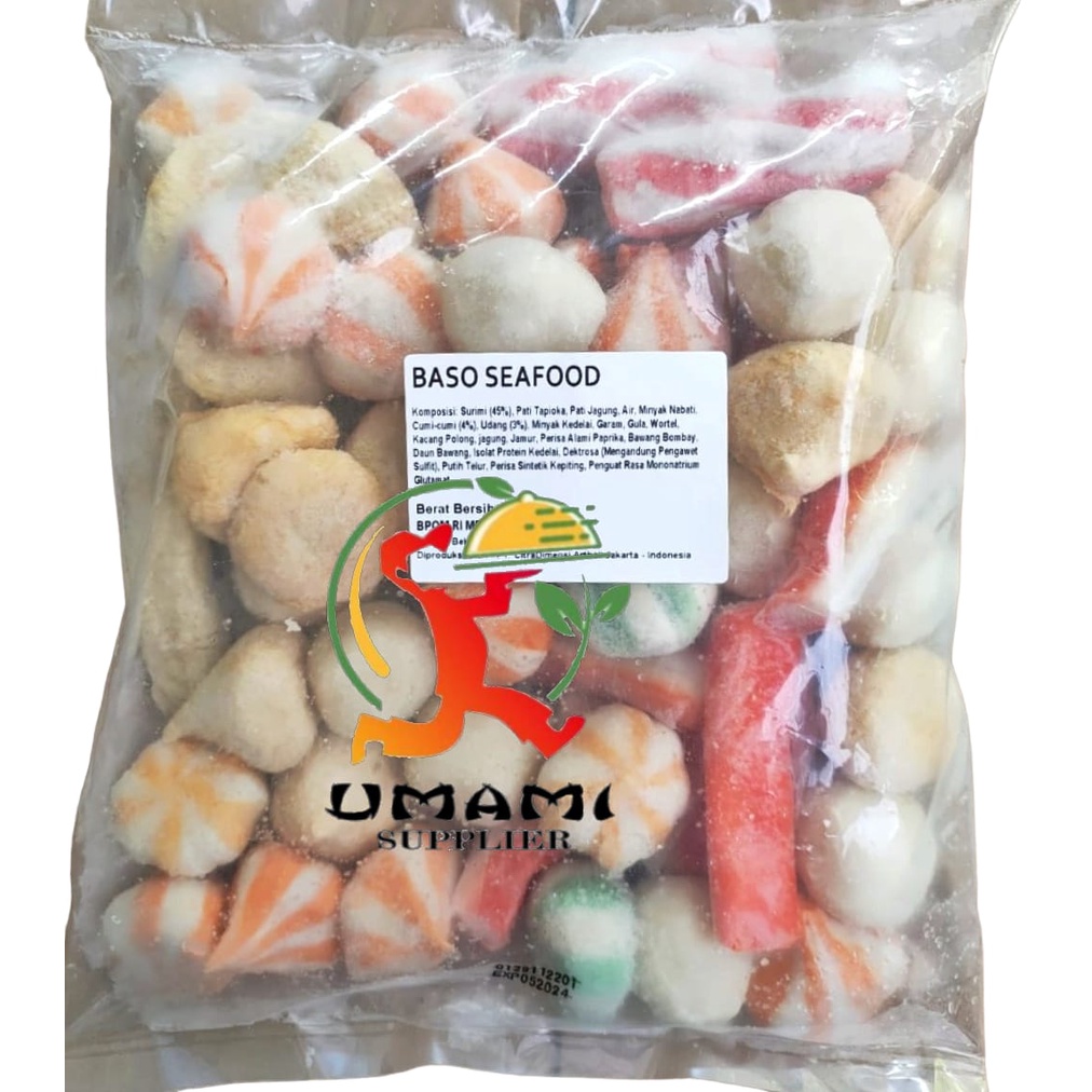 Jual Baso Seafood Mix Bakso Steamboat 1 Kg Shopee Indonesia