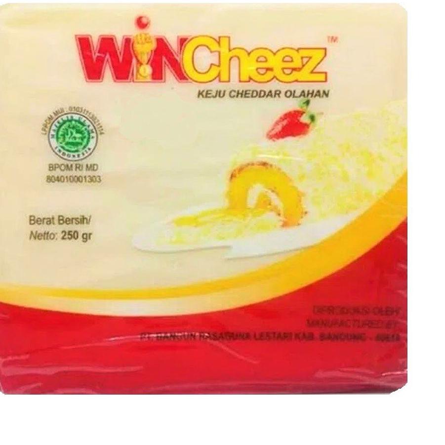 

☜ 250 gram keju cheddar wincheez ㊊