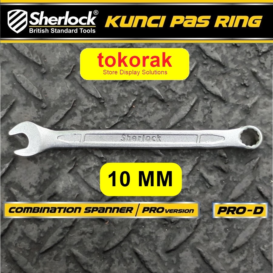 KUNCI RING PAS 10 MM PRO - D SHERLOCK - KUNCI PAS RING