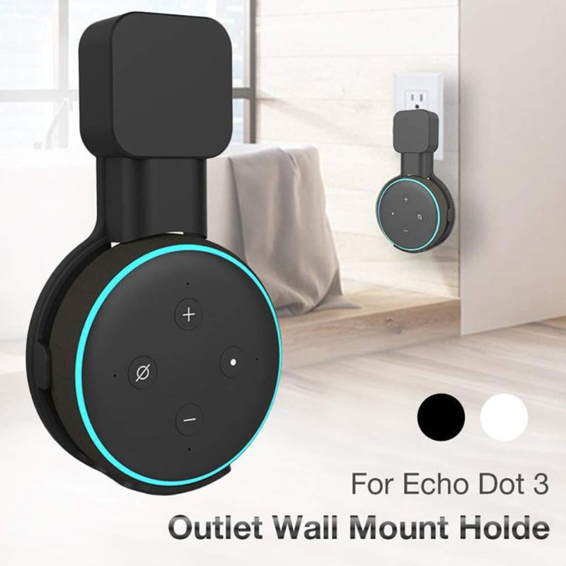 Bt Stand Tempel Dinding Untuk Speaker Echo Dot 3kotak Suara Tahan Lama Braket Penyangga Dudukan Speaker Untuk Kamar Tidur Ruang Tamu