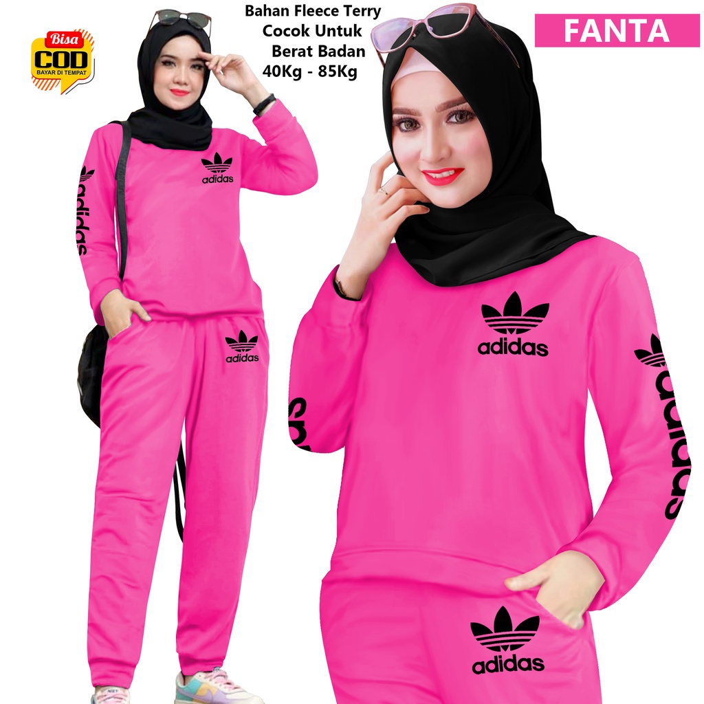 Setelan Olahraga Wanita, TM 00014 Setelan Training Senam, Setelan Training ads bunga, Trening Wanita Joging Training Suit Sportswear Suit paling tren paling paling laris