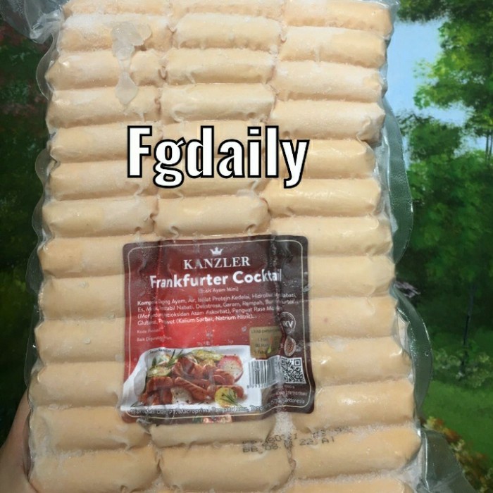 

Kanzler Sosis sapi beef cocktail 1kg / sosis sapi premium 1000gr - sosis ayam