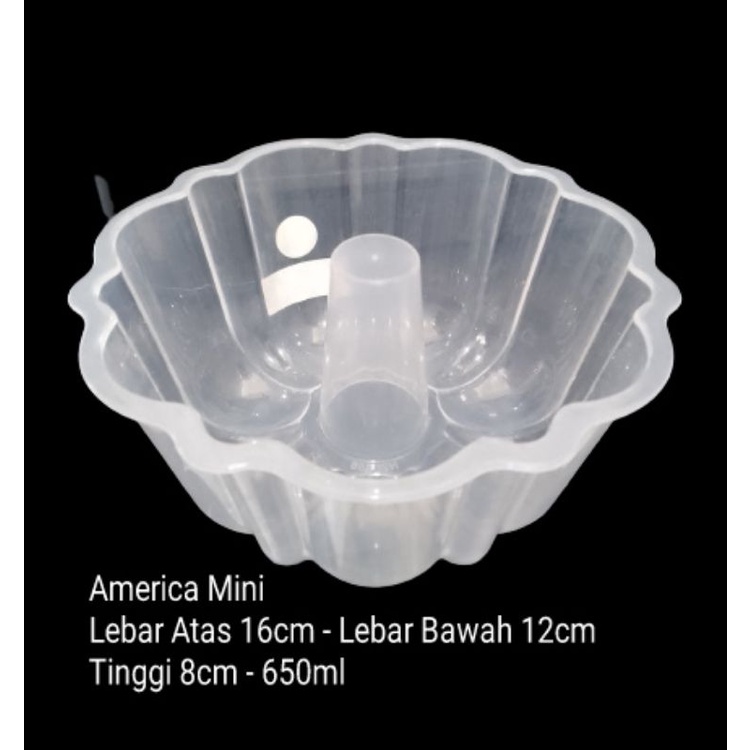 Cetakan Agar Puding America Mini