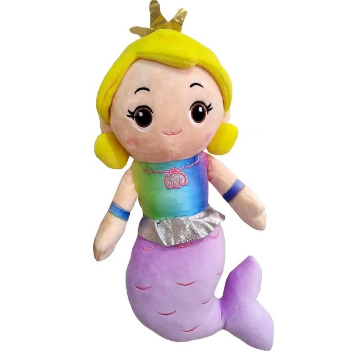 Boneka Mermaid Ratu Queen Putri Duyung Rainbow Pelangi Cantik Special