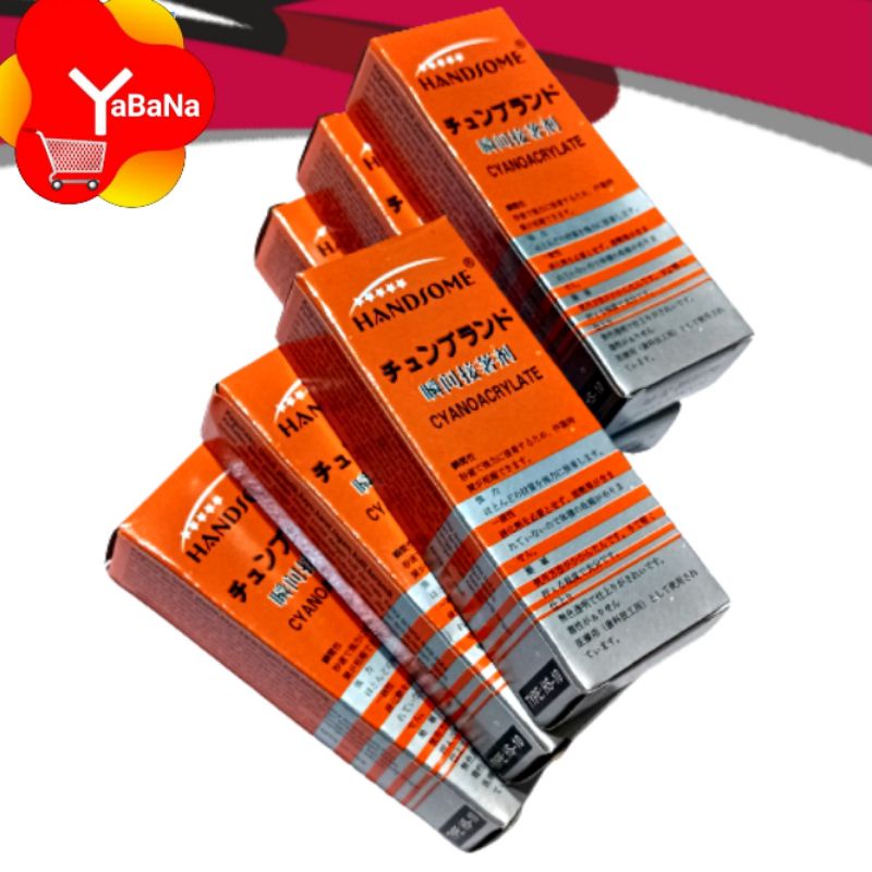 

[YBN] (6botol) Lem HANDSOME Cyanoacylate grosir SF6