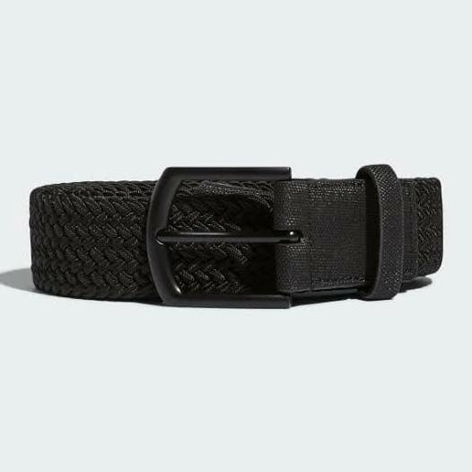IKAT PINGGANG GOLF BELT GOLF ADIDAS BRAIDED STRECH BLACK - ORIGINAL