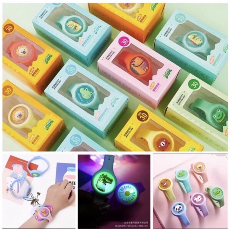 GELANG ANTI NYAMUK ANAK BAYI STRAP GELANG JAM TANGAN ANTI NYAMUK BIKIT CLIP GUARD