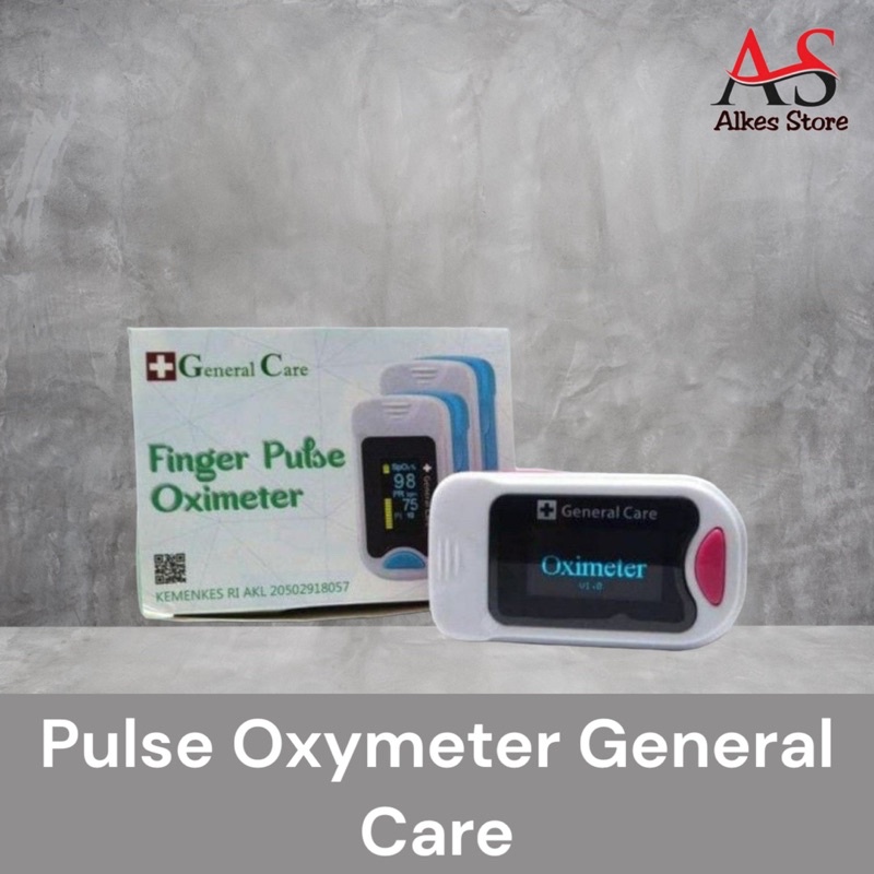 Finger Pulse Oximeter General Care PI Silikon  Oximeter GC SpO2