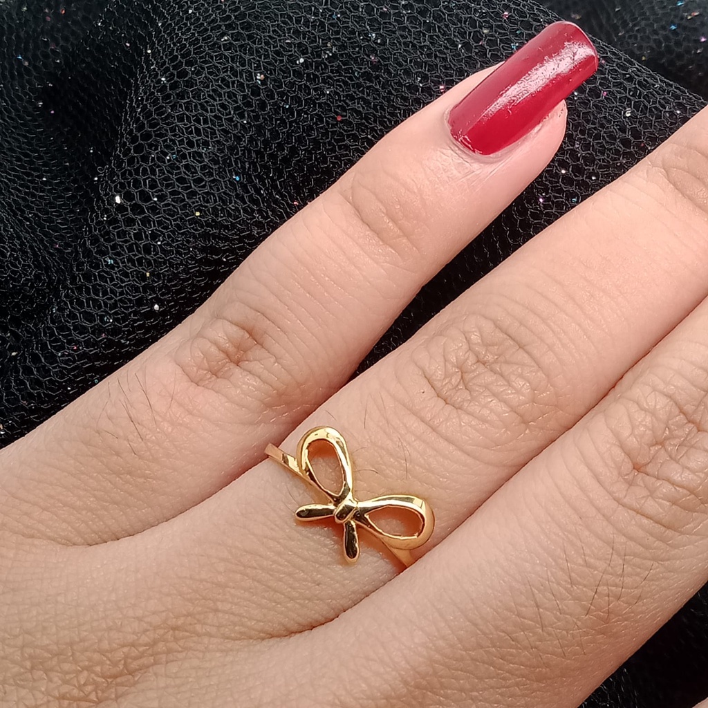 Cincin emas 17k - 1 gr kadar 750 - 4064