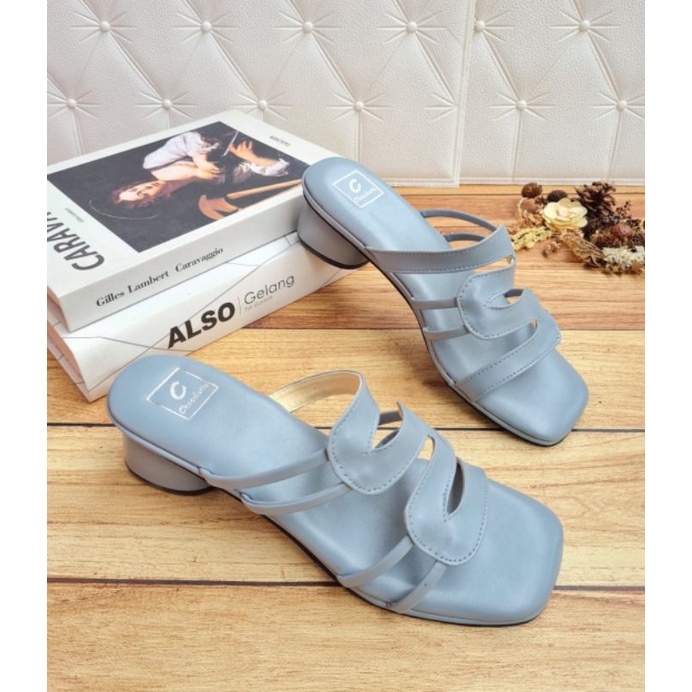 ABBUSHOES iR 19 sendal hak telor kimonic laksmi 5cm