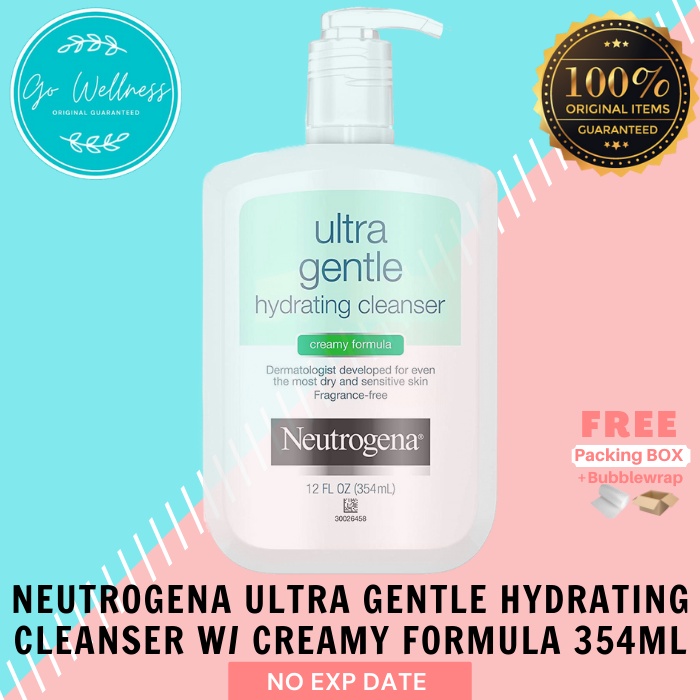 Neutrogena Ultra Gentle Hydrating Cleanser Creamy Formula 354ml