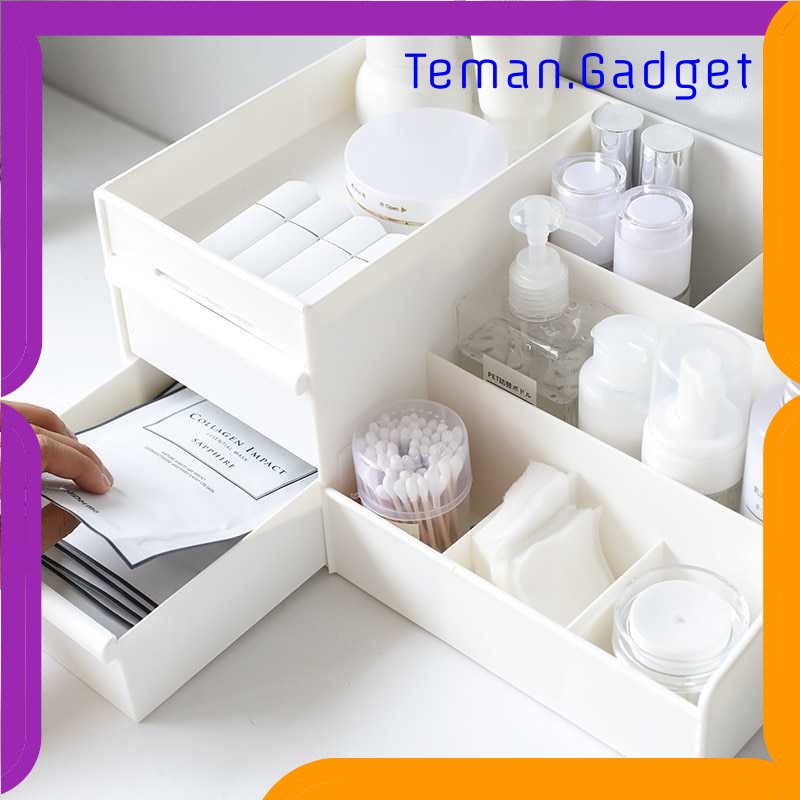 TG-MKP Mrosaa Rak Organizer Make Up Kosmetik Rack House Container Size M - ASS319