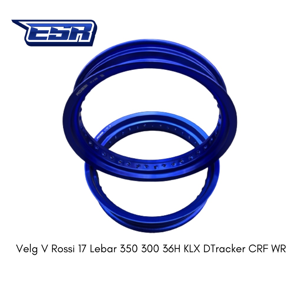 Velg V Rossi 17 Lebar 350 300 36H Supermoto KLX DTracker CRF WR