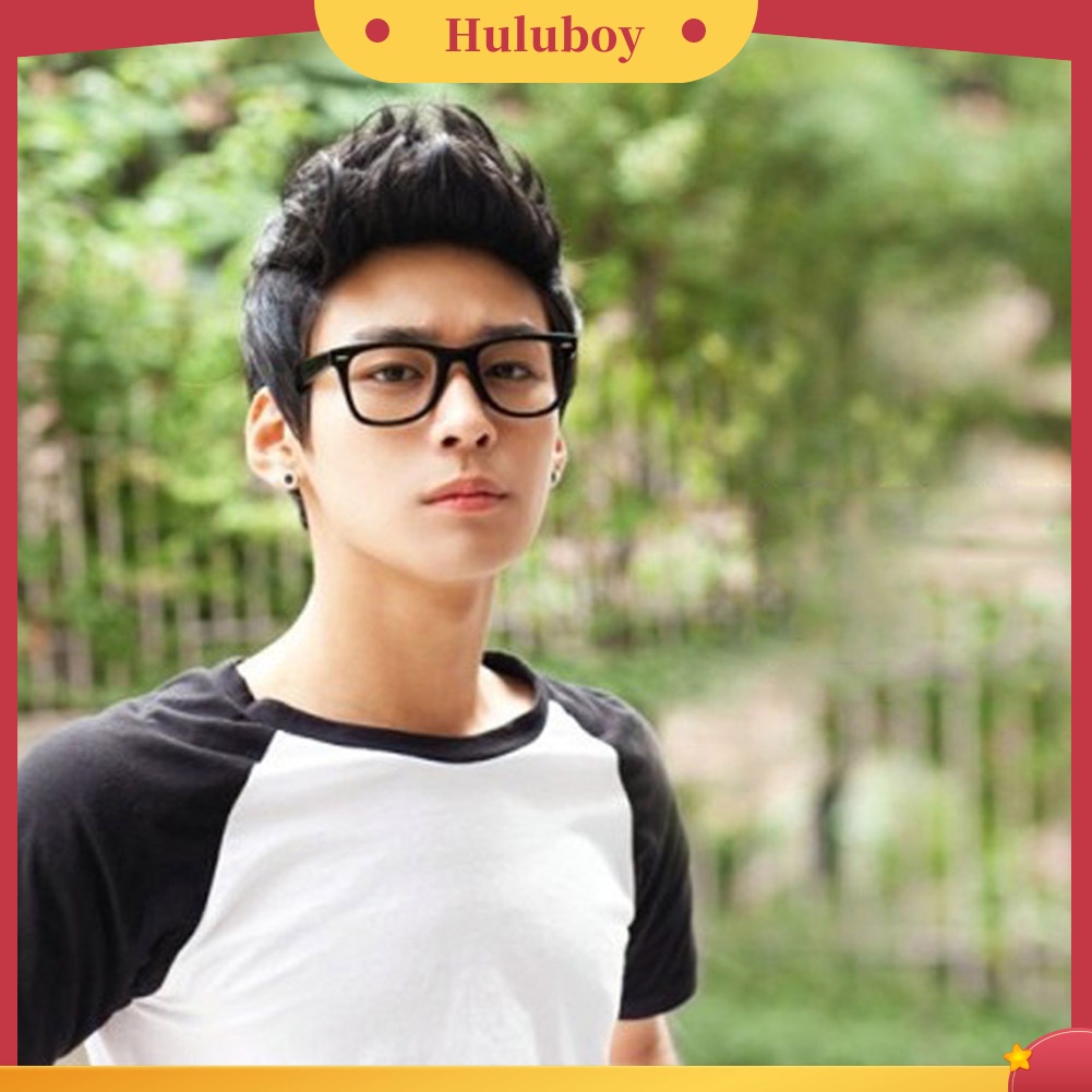 Wig Rambut Sintetis Model Pendek Untuk Pria