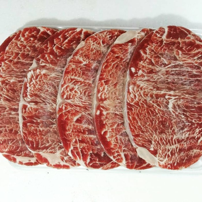 

Daging Sapi Sirloin Wagyu Meltique Steak - Premium 200gr