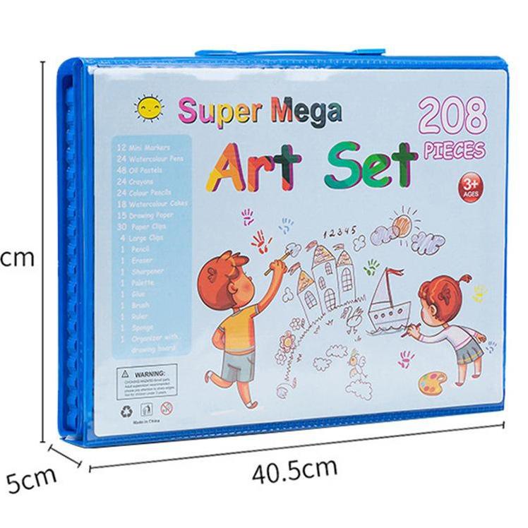 

[PRODUK P00] Crayon Set 208pcs / Crayon Mewarnai 208pcs & 150pcs Warna / Pensil Krayon Warna Alat Menggambar atau Mewarnai 0KA