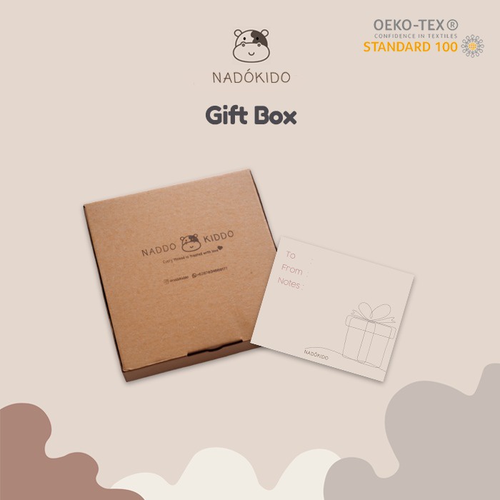 

Nadokido Gift Box / Bungkus Kotak Kado + Kartu Ucapan