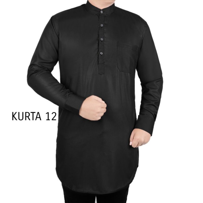 baju koko putih slimfit pria terbaru