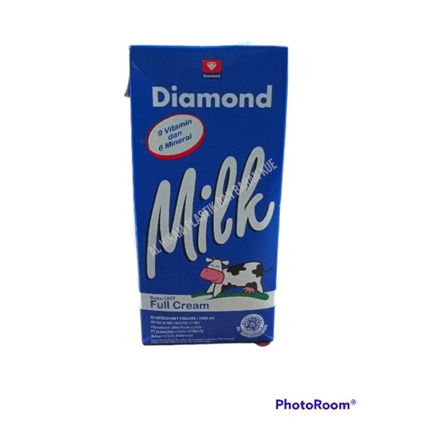 

Diamond Milk UHT Susu Full Cream 1000ml