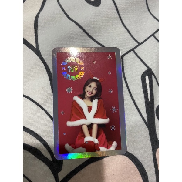 Photocard Nayeon Twicecoaster lane 1 christmas (rare)