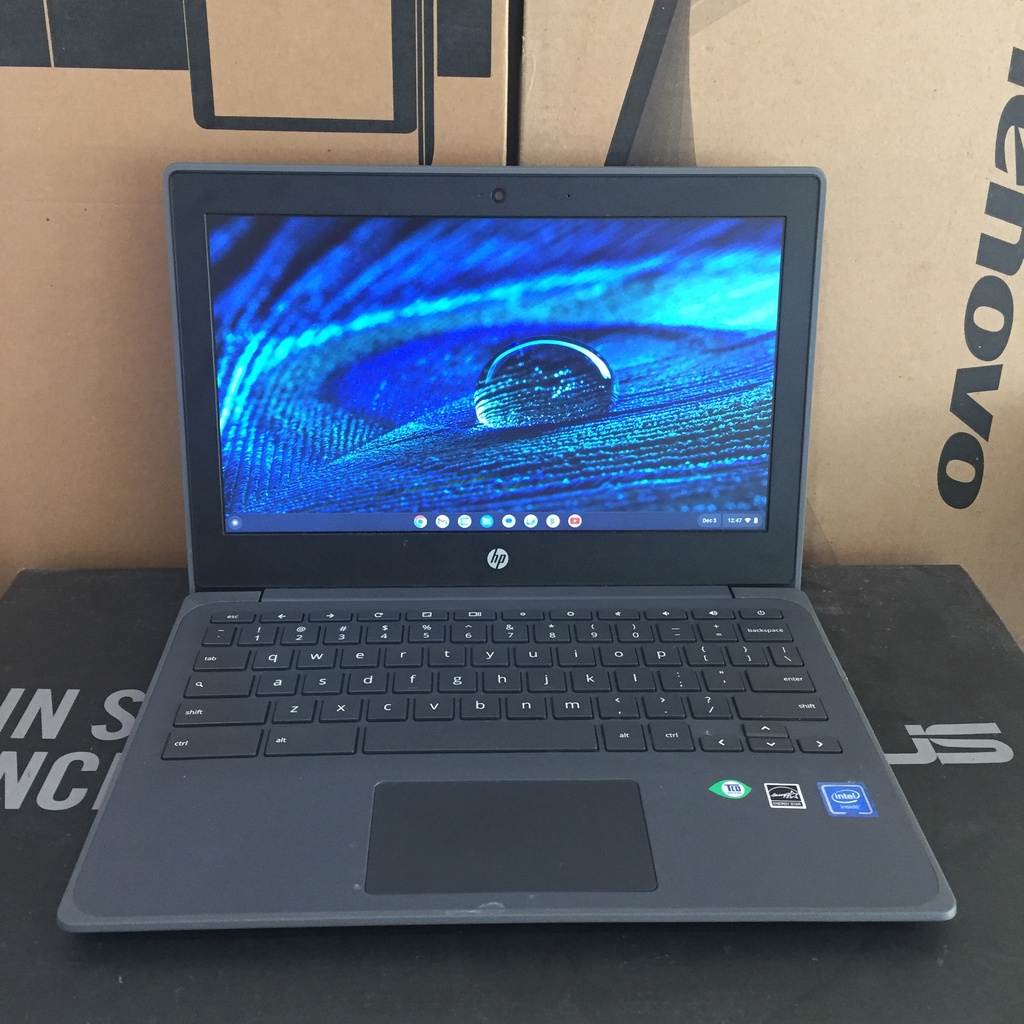 Laptop hp chromebook 11 g8 n4020 4gb 160gb harga terjangkau