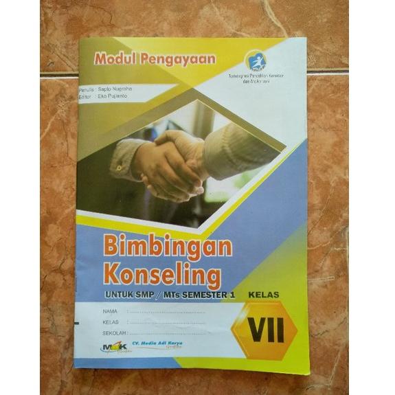 

[U-F6F-☛] Buku LKS BK ( Bimbingan Konseling ) SMP / Mts Kelas 7, 8, 9 (Minimal Pembelian 5 pcs)_premium