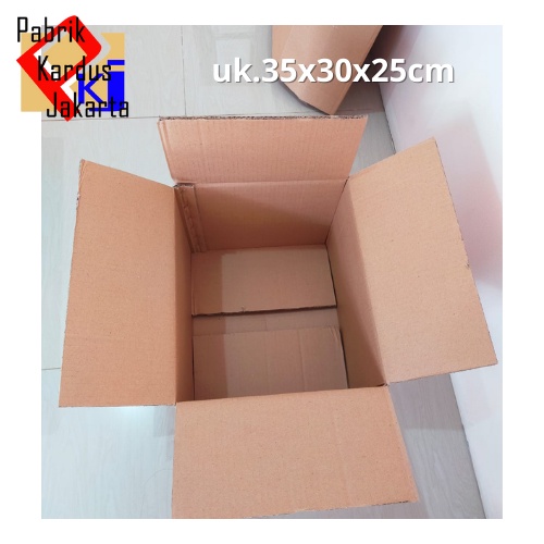 

Kardus 35x30x25 cm Kotak| Dus Polos | Karton Polos | Box Besar