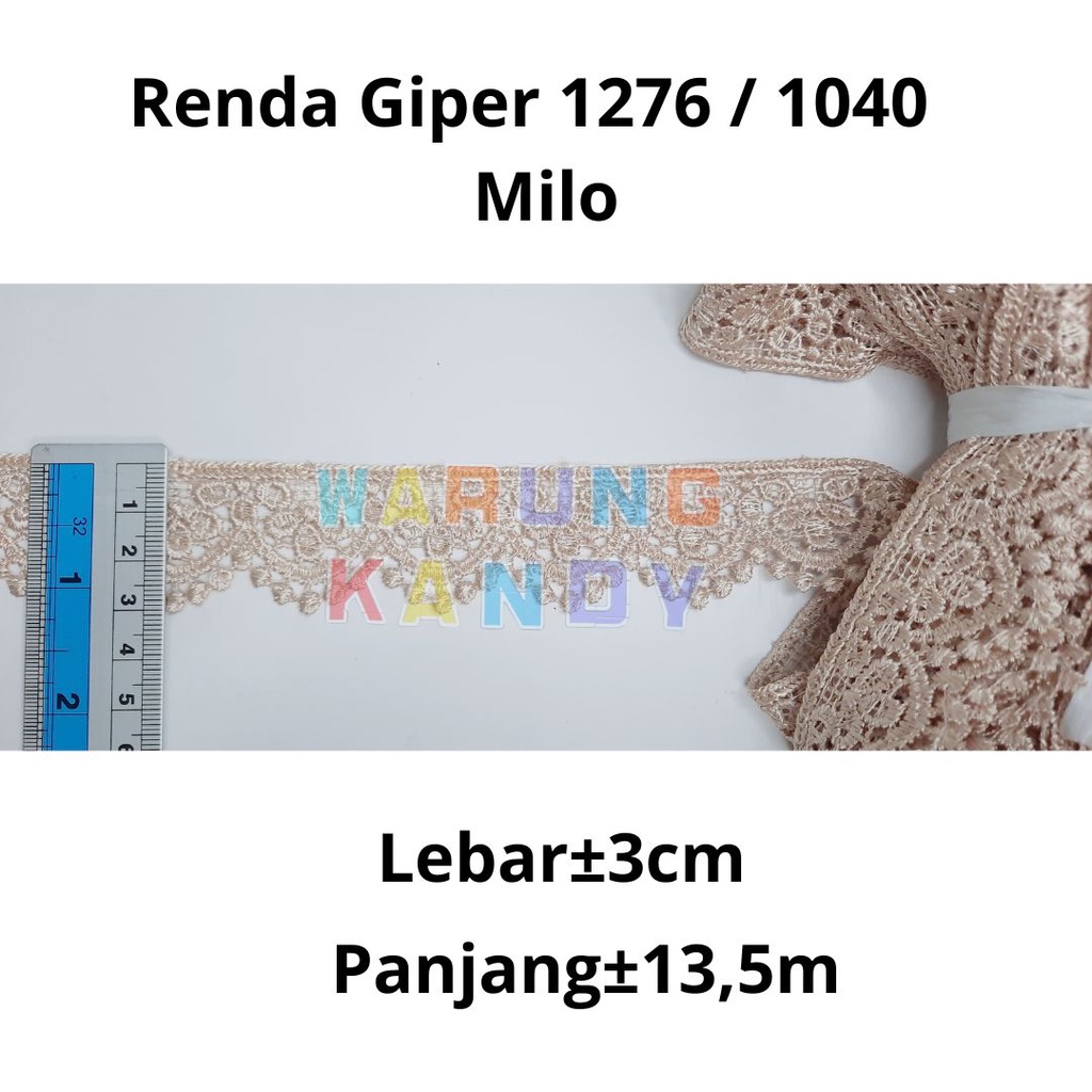 Renda Giper 1276 / 1040 3cm Milo