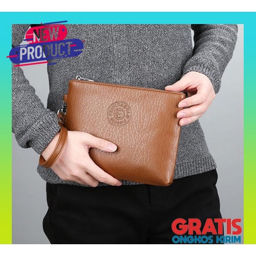 Clutch Bag Hand Bag Murah Ori Branded Original Premium  Tas Tangan Clutch Casual Coach Fashion Pria 