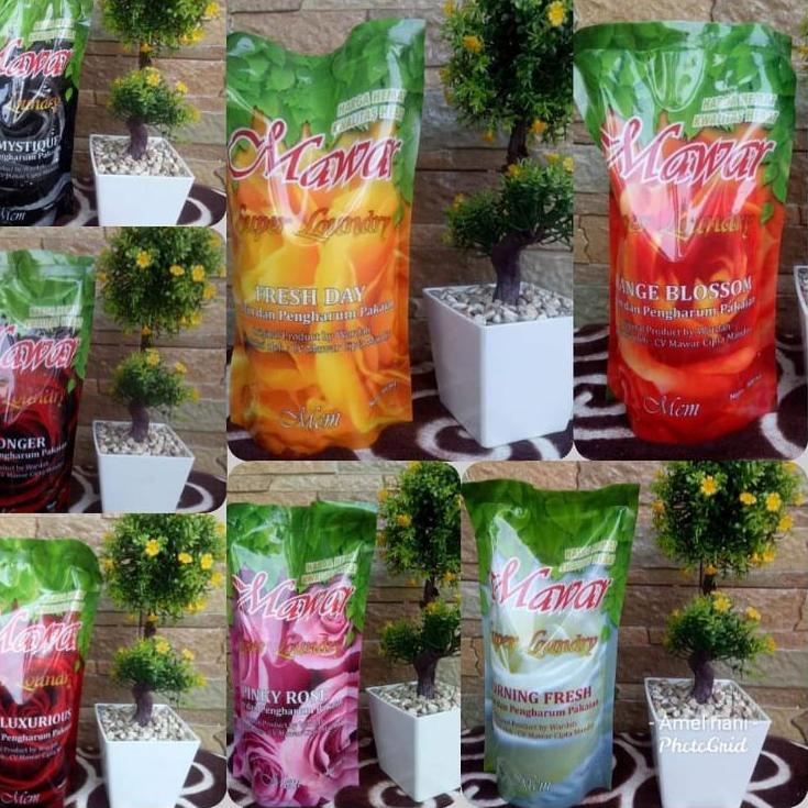 ✺✺ Pewangi Pelicin Pakaian Laundry Mawar MSL Indonesia Original 100%