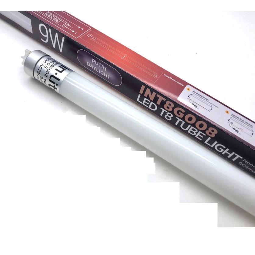 Stock Ada Bohlam LED T8 Lampu TL LED T8 IN LITE T8 / IN LITE LED T8 / INLITE T8 / INLITE LED T8 INT8