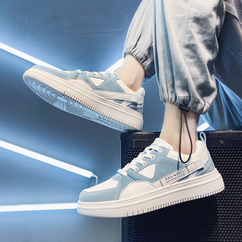 Mainland Sepatu Sneakers Pria Casual Unisex Korean Fashion Import Kets Olahraga Outdoor KSR112