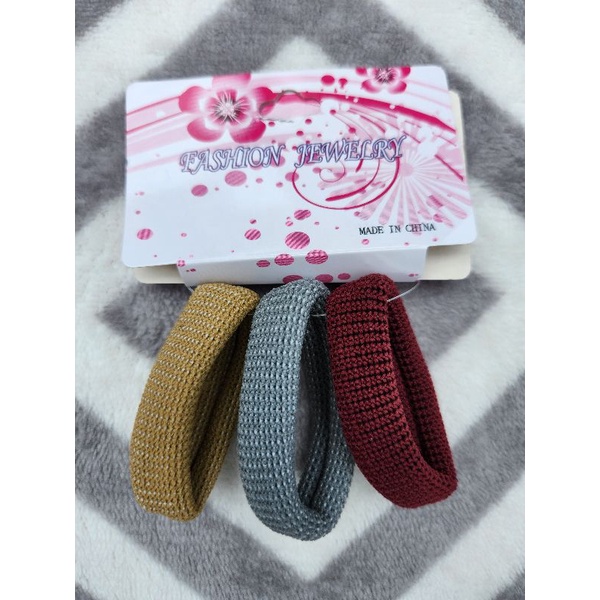 Ikat rambut korea/ikat rambut donat/ikat rambut polos