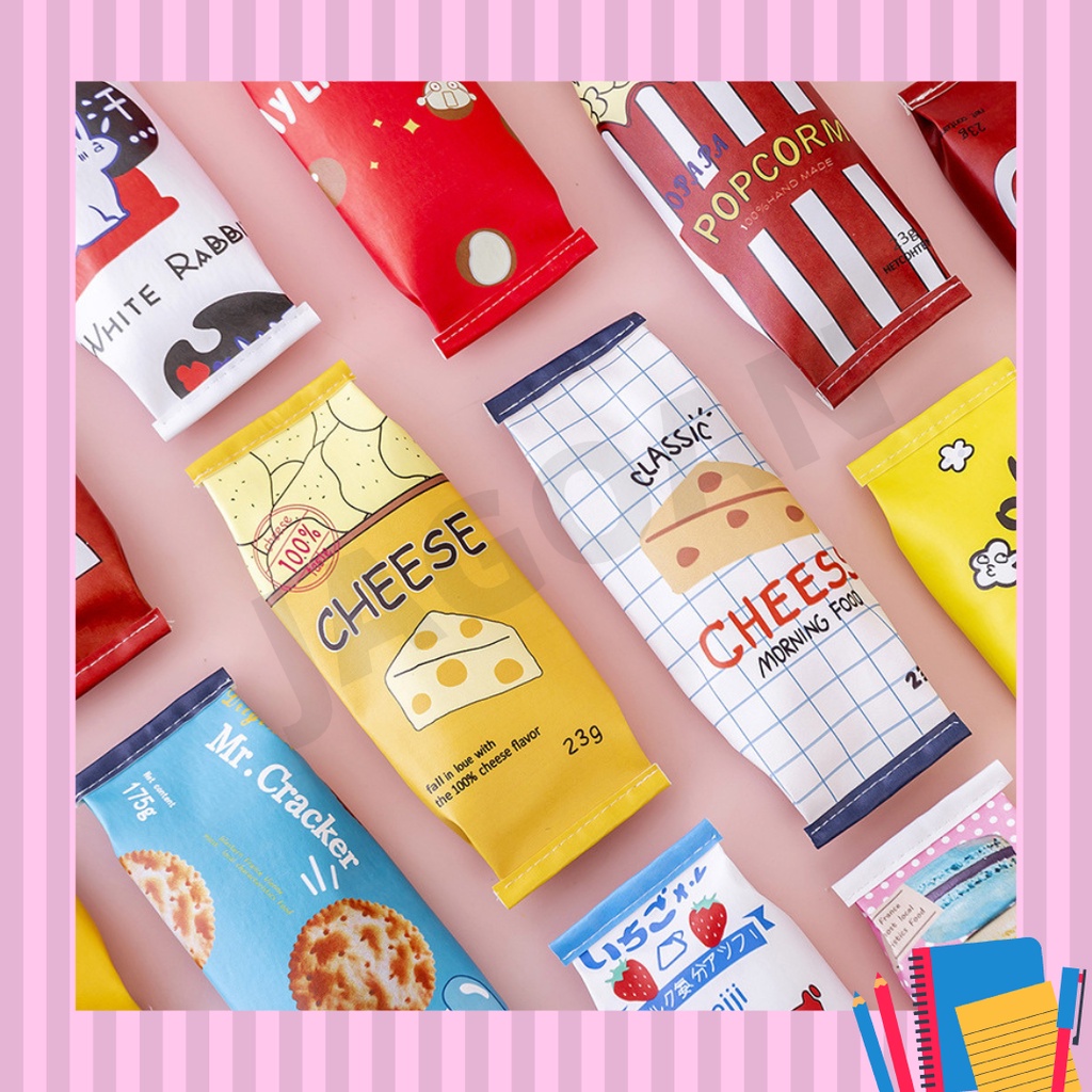 

[JAGOAN] Tempat Pensil Kotak Pensil Tas Pensil Unik Kotak Pensil Lucu Bahan PU JT0034