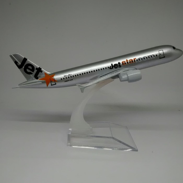Miniatur Diecast Pesawat Airbus A320 JetStar