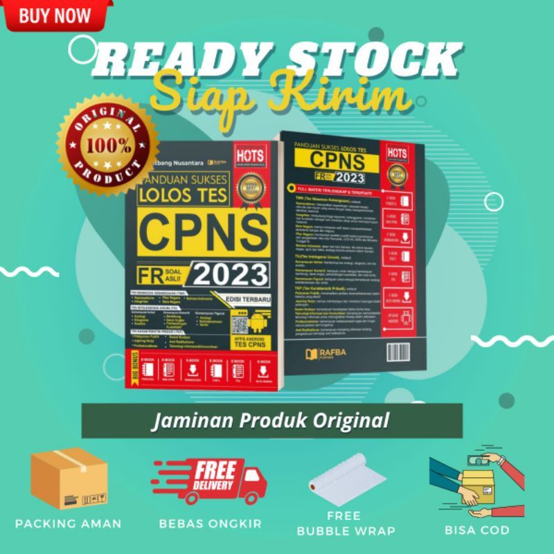 BUKU CPNS 2022/2023 PANDUAN SUKSES LOLOS TES CPNS 2023