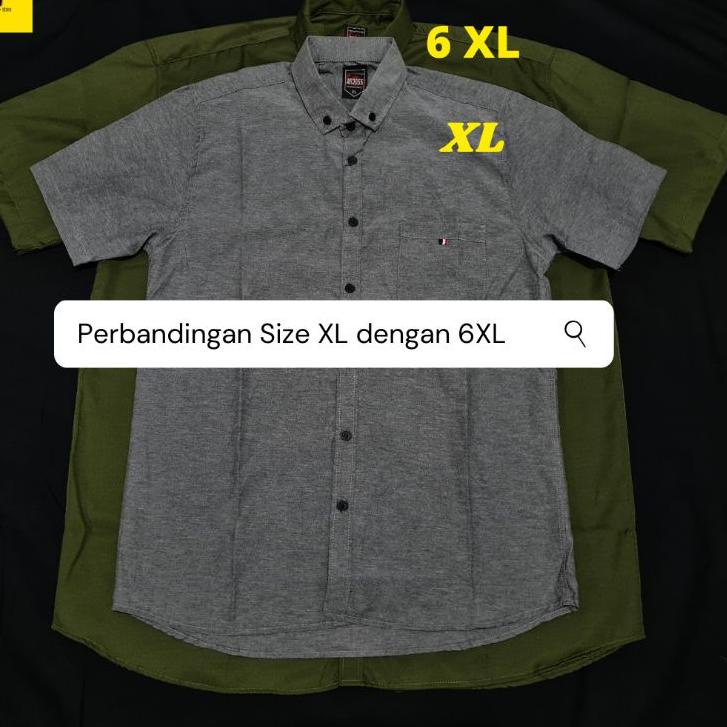 Trend HEM Kemeja Polos Pria Kemeja Kasual Kemeja Pria Kemeja Pendek Kemeja Baju Kemeja Jumbo XXXL 