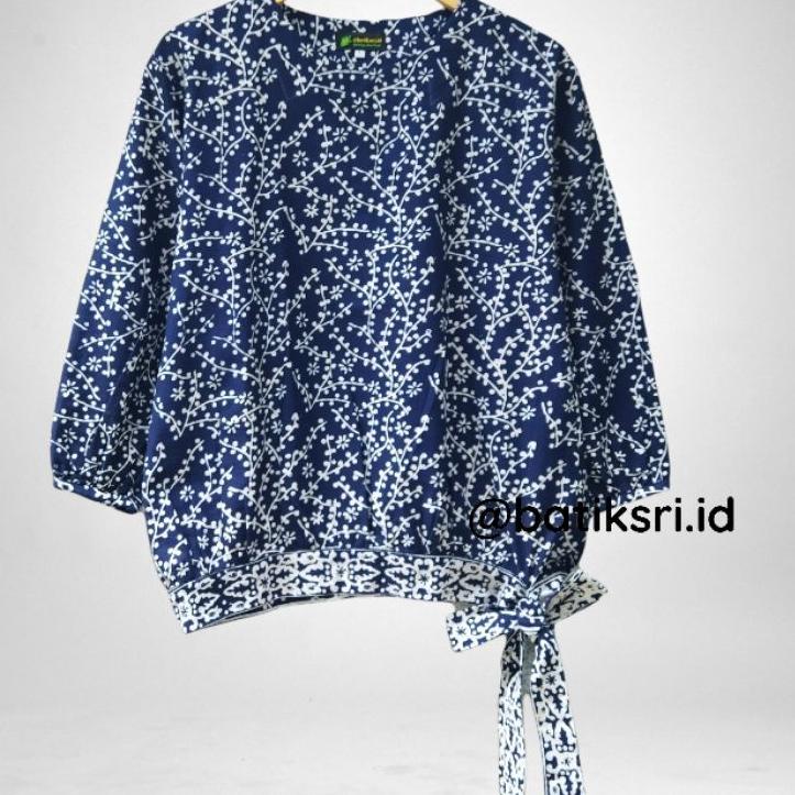 Terbaru shibata blouse batik casual