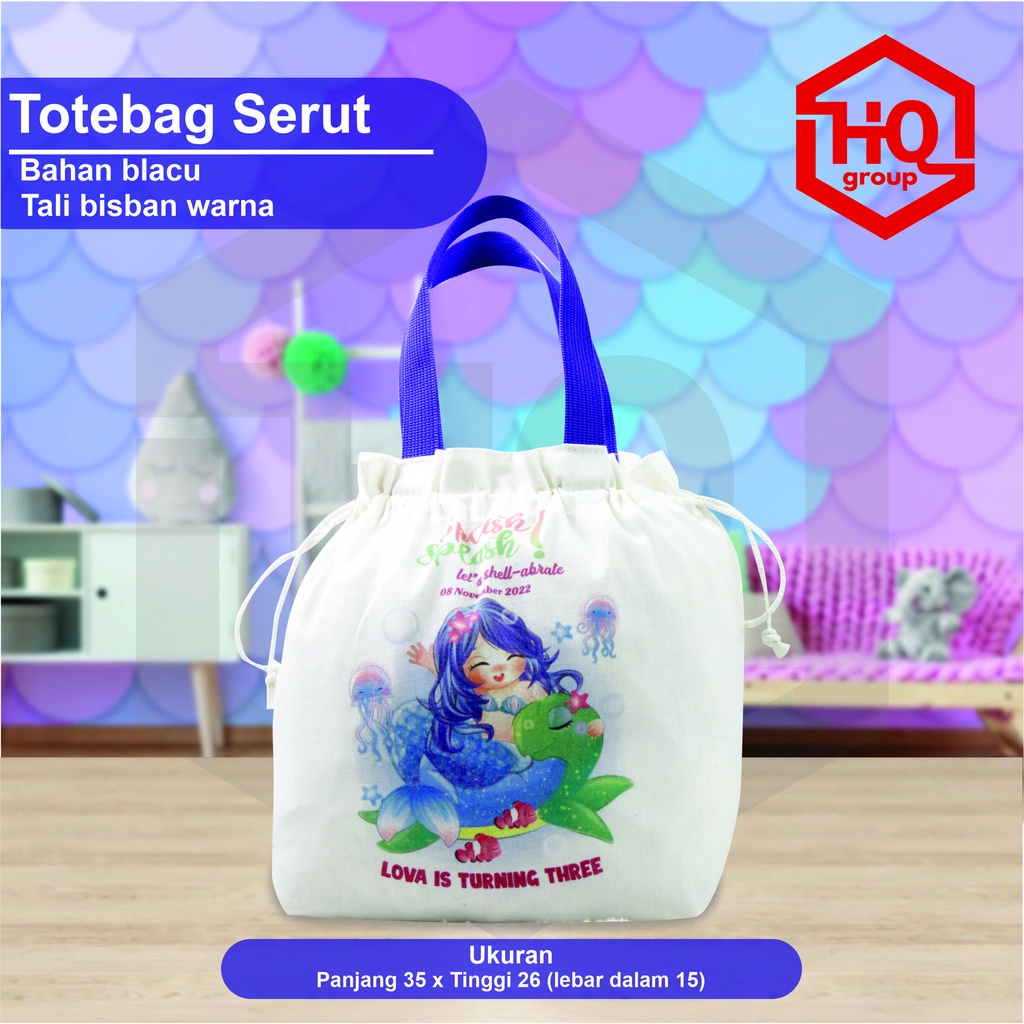 TAS ULANG TAHUN/TAS SOUVENIR/TAS BLACU/TAS CUSTOM