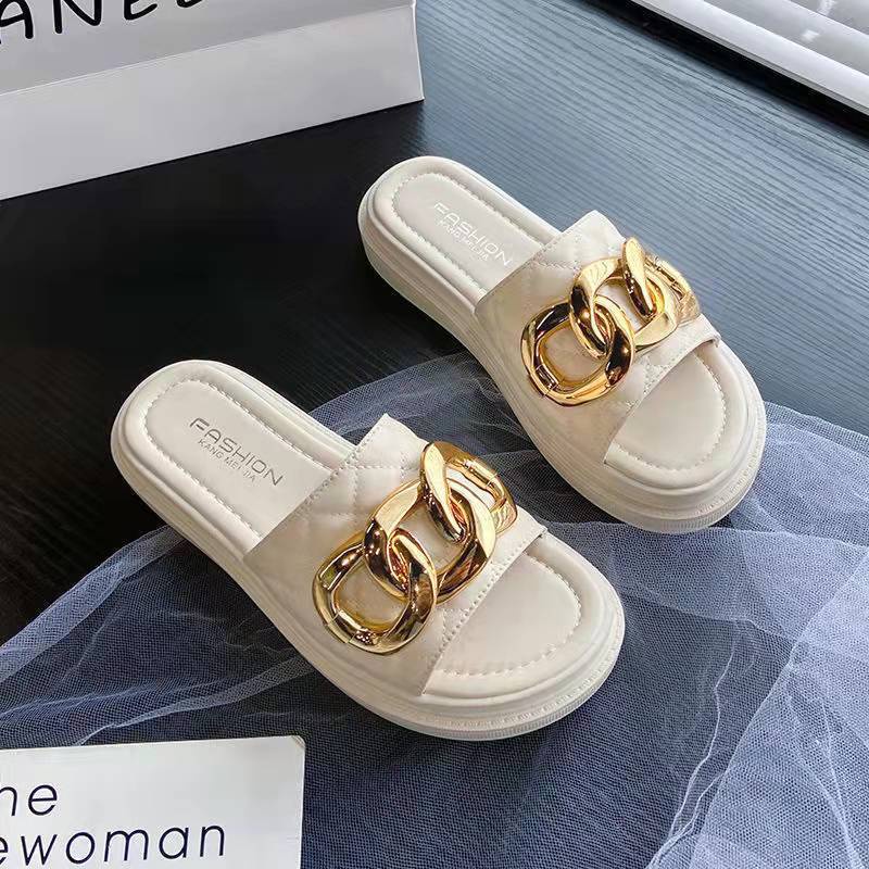 AND/ COD / Sandal Slip On Wanita Import Sendal Jalan Anak Perempuan Slippers Wanita Kasual Fashion Cewek Korea Murah Sandal Wanita SPT-40