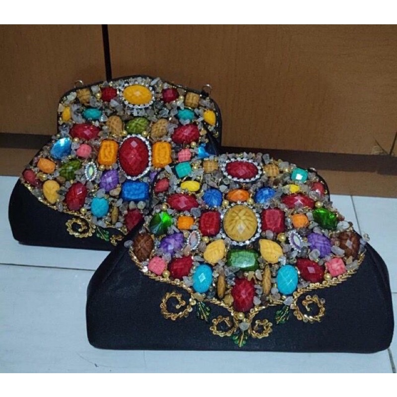 tas pesta dan sandal pesta